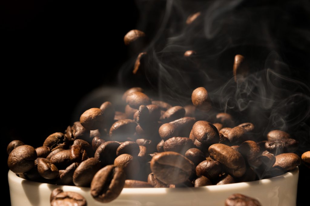 café en grano tostado