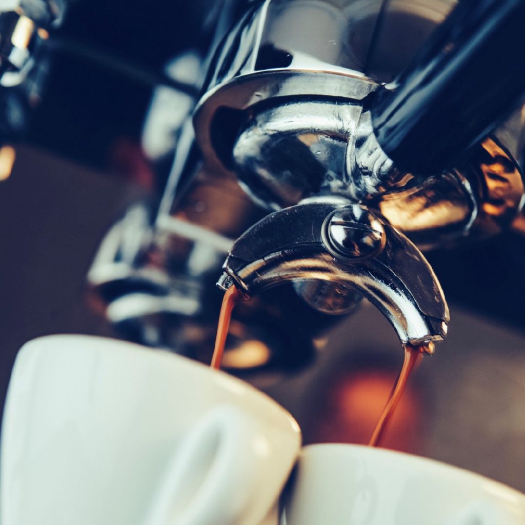 caida café expreso